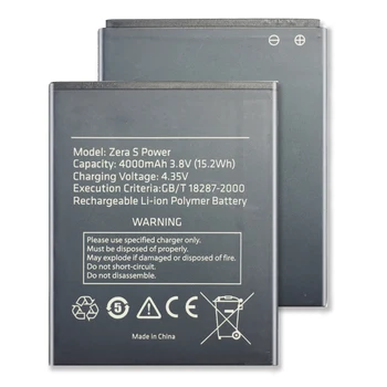 

For Highscreen Zera S Power 4000mAh Battery Zera S power Cell Phone Replacement Battery