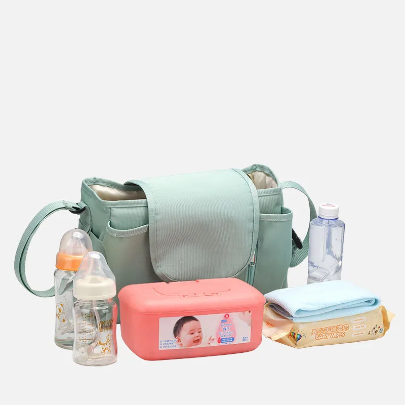 Waterproof Diaper Bag Baby Stroller Bag Multi-function Shoulder Mummy Bag Baby Stroller Storage Bag Car Storage Bag