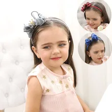 Европа и Америка металлический бант резинки для волос 70630 стиль корона принцессы ободок Европа и Америка заколка для волос головной убор