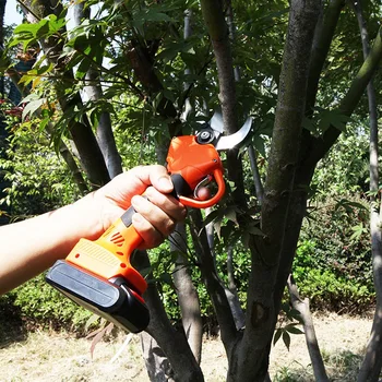 

21V Garden Pruning Shears Fruit Picking Scissors Garden Pruner Secateur Branch Cutter Cutting Tool Cordless Electric Pruner