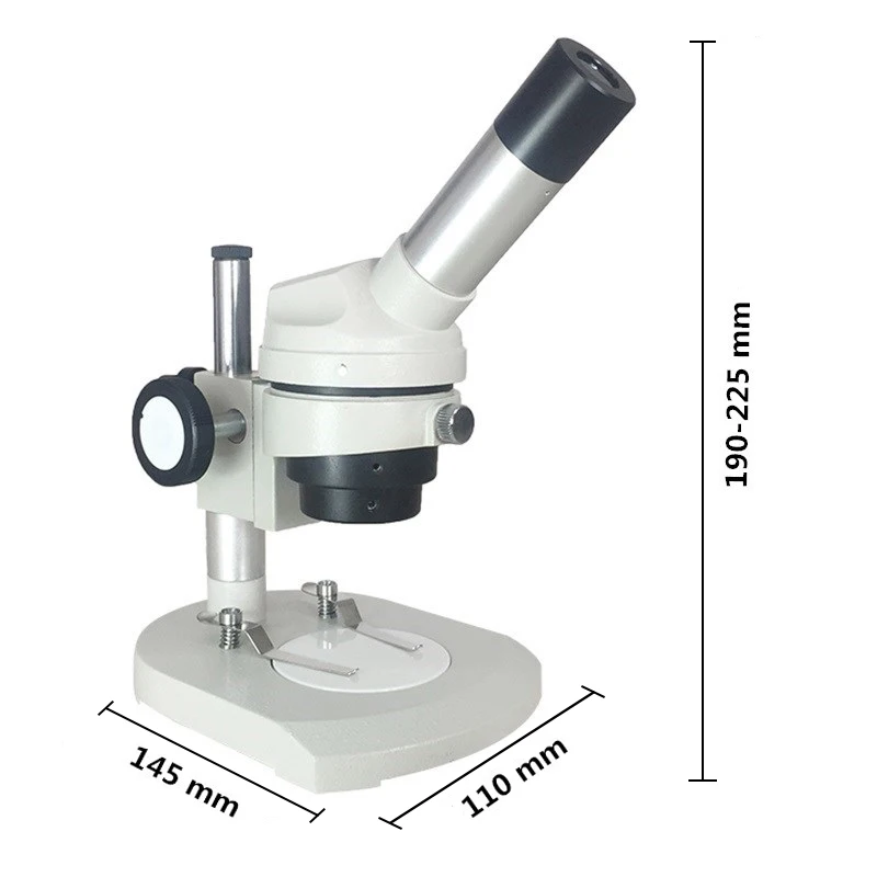 20X 40X Monocular Microscope Biological Microscope Students Science Laboratory Education Mini Dissecting Microscope Soldering