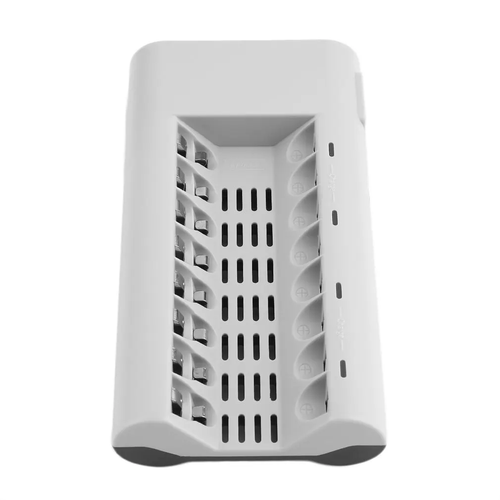 ЕС Plug 8 слотов зарядное устройство для AA/AAA Ni-MH/Ni-Cd аккумуляторные батареи