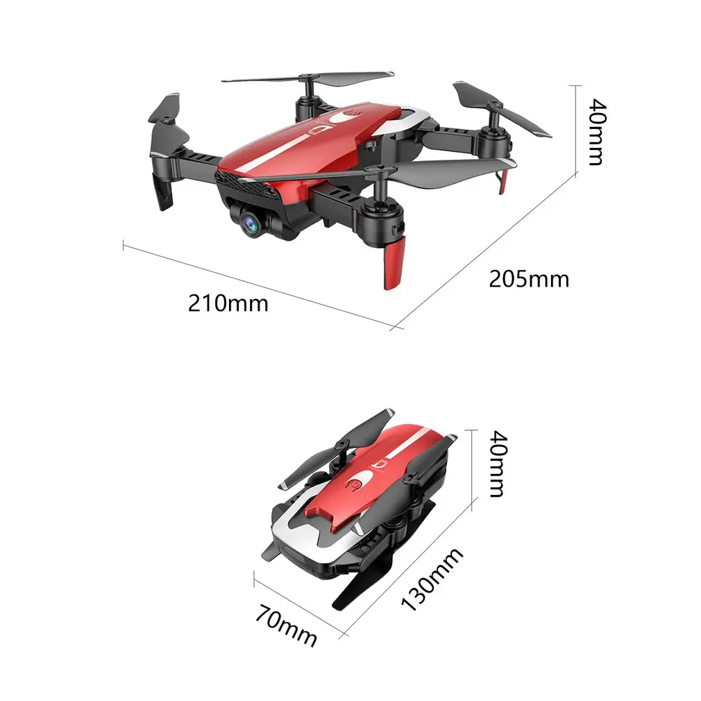 4CH RC мини-Дрон складной Дрон удержание высоты с Wifi камерой живое видео один ключ возврат Безголовый режим 3D флип модель вертолета