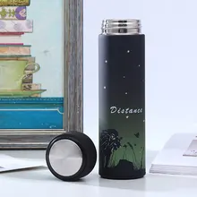 Stainless Steel Water Bottle Insulated Vacuum Drinking Portable for Travel Office SEC88