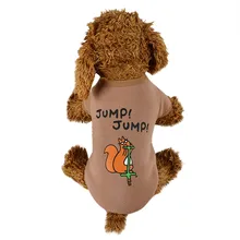 Новая модная рубашка с буквенным принтом для домашних животных, модная удобная одежда для кошек и собак# pingyou