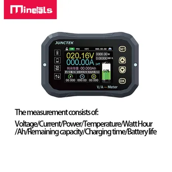 Coulómetro de batería KG-F APP, 120V, 100A, 400A, 600A, medidor de Coulomb de alta precisión, probador de indicador de batería BT, pantalla LCD de alimentación 2