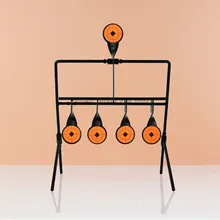 Cheap New Totrait Target for Airgun Lead Pellet Gun Air Rifle Airsoft Paintball 5 Targets Automatic Reset Rotating Shooting Target Cheap New Totrait Target for Airgun Lead Pellet Gun Air Rifle Airsoft Paintball 5 Targets Automatic Reset Rotating Shooting Target