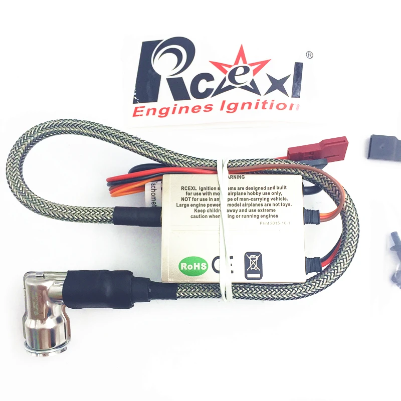 Rcexl Зажигание CDI с CM6 свеча зажигания для RC Самолет газ бензиновый двигатель для DA/DLE20/DLE30/DLE55/CRRCpro GP26R/GP50R аксессуары