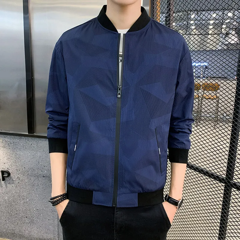 

2020 Spring New Style Workwear Men's Contrast Color Jacket Loose Casual Function Coat Popular Brand on Clothes Baseball Clothing