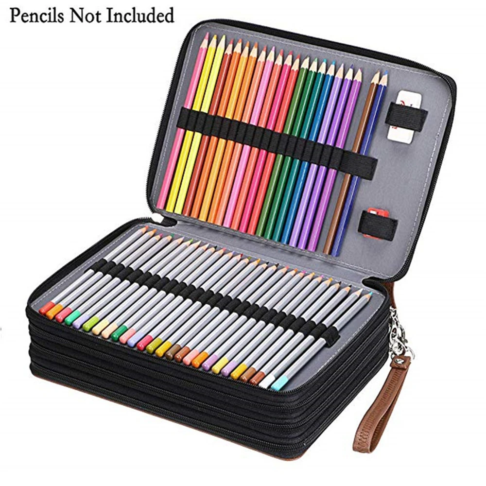 Astuccio per matite da 78 slot Astuccio per matite scolastico per ragazza Astuccio per penne per ragazzi Astuccio per cartuccia grande per pene grande Astuccio per kit portapenne per cancelleria - immagine 3