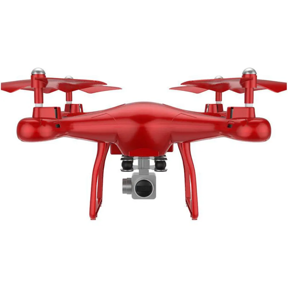 Red S10 Дрон игрушка БПЛА и один ключ, чтобы взять f& 4CH FPV 3.0MP камера дроны и пульт дистанционного управления самолет игрушка для детей на Рождество - Color: Red