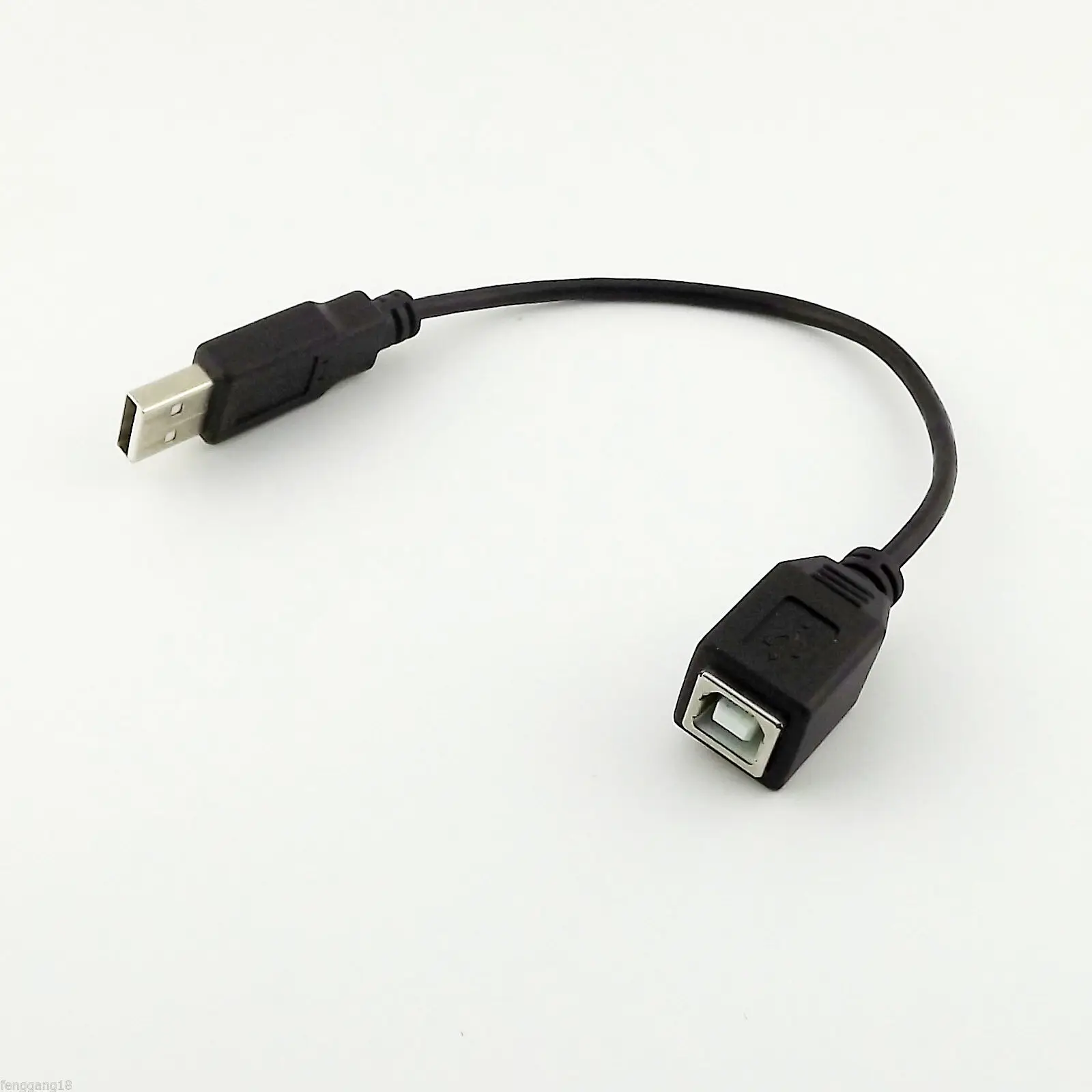 

1pcs USB 2.0 A Male to Type B Female Printer Extension Converter Adapter Cable 15cm
