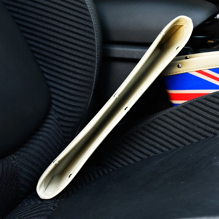 Car Seat Storage Box Organizer Seat Side Slit Pocket Wallet Phone Coins Keys Holder for MINI COOPER R52 R53 R56 R60 F55 F56 F60