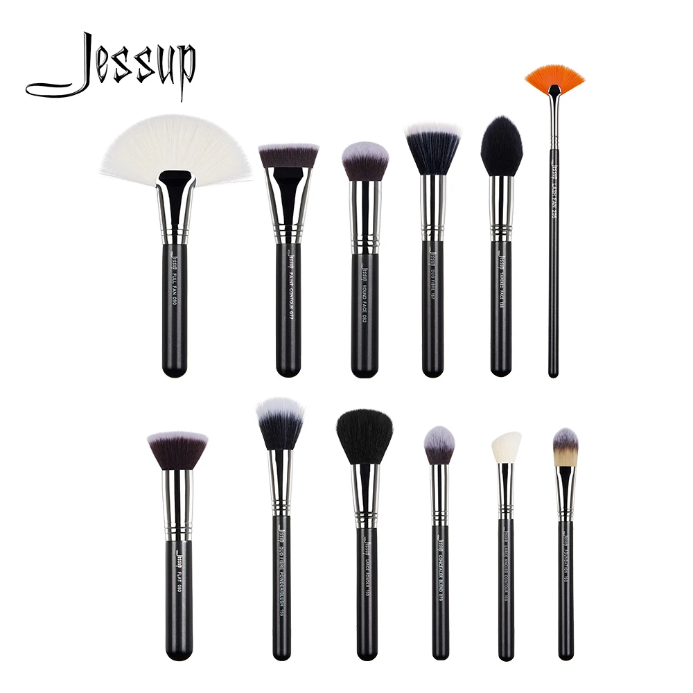Jessup Face brush Makeup brush Powder Blush Foundation Contour Blending