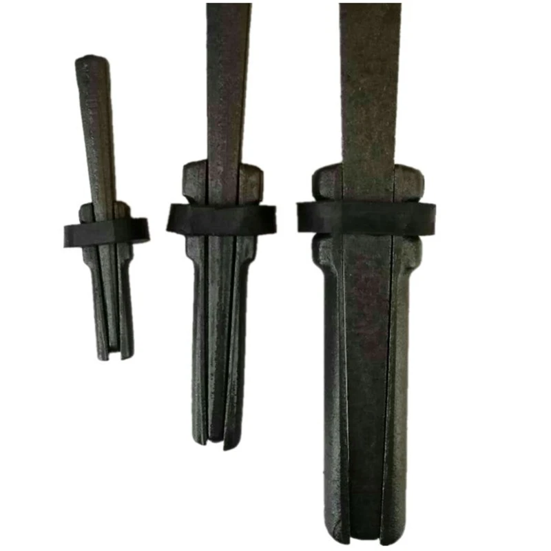 7 Set 9//16/"Wedge Plug Shim Feathers Set Concrete Stone Rock Hand Splitting Tool