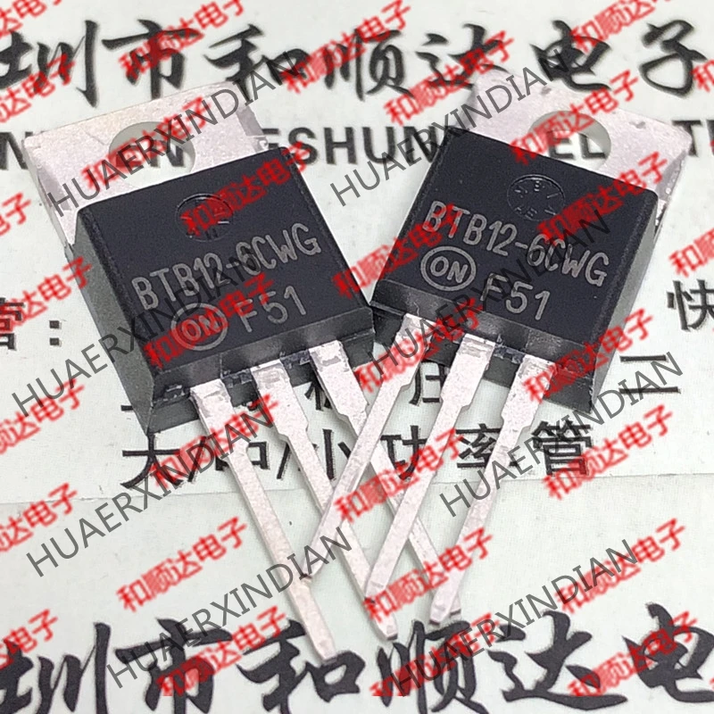 5 шт., новые оригинальные кнопки BTB12-6CWG-220 600V 12A