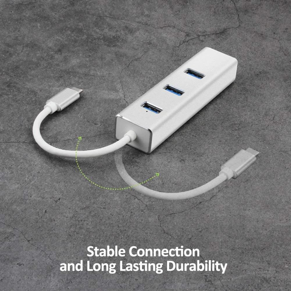 Type C концентратор USB C к HDMI USB 3,0 порты USB 2,0 порт SD/TF кард-ридер USB-C питания для M acBook Pro 3,1 сплиттер