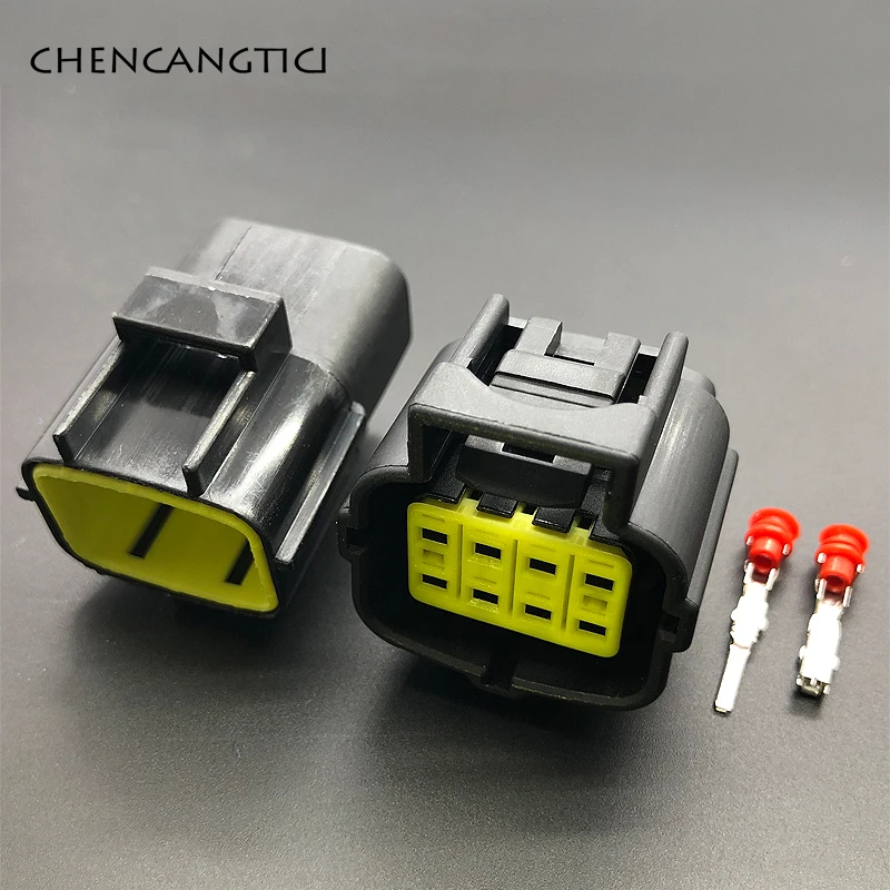 Electrical connectors 1 set 1 2 3 4 6 8 10 12 16 pin Denso 1.8mm car waterproof male female for truck socket