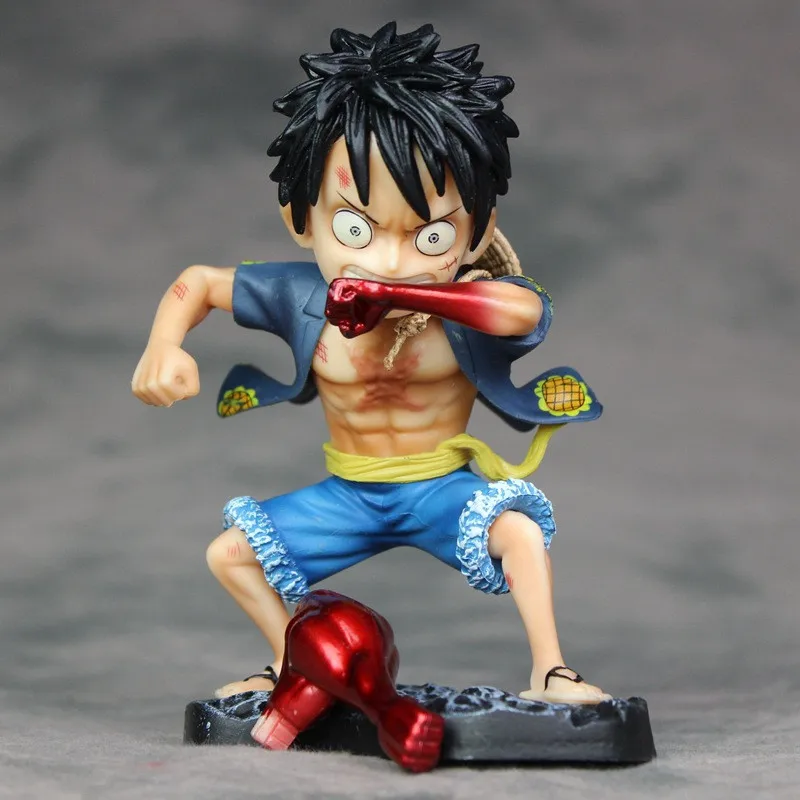 One Piece Gear 4 Luffy Cute Ver. Экшн фигурка обезьянка д Луффи Экипировка Четыре ПВХ Zoro Sanji