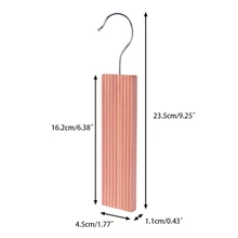 Натуральная кедровая деревянная моль вешалка висячий блок репеллент шкаф для одежды ящик 72XF
