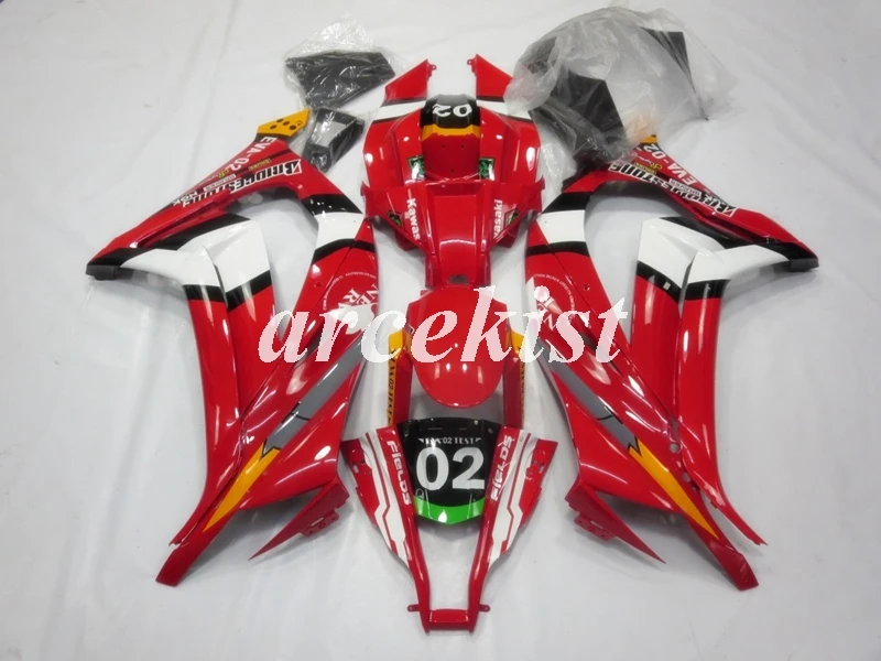 number 02 ABS полный обтекатель комплект подходит для kawasaki Ninja ZX-10R ZX10R 2011 2012 2013 Кузов Набор 11 12 13 14 15 зеленый белый - Цвет: number 02