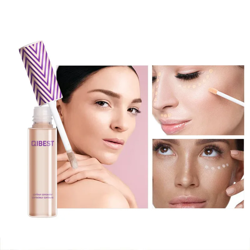 

Liquid Concealer Makeup Beauty Concealer Waterproof Make Up Long Lasting Face Contouring Pore Acne Full Cover Cosmetics TSLM1