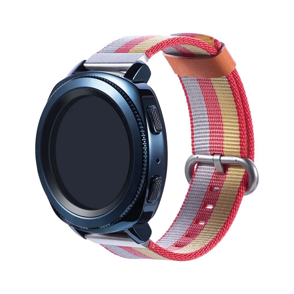 bracelet-watch-Nylon-weave-Band-Wrist-Strap-22mm-For-Asus-Vivowatch-ZENWATCH-ZENWATCH-2-montre-clock (2)