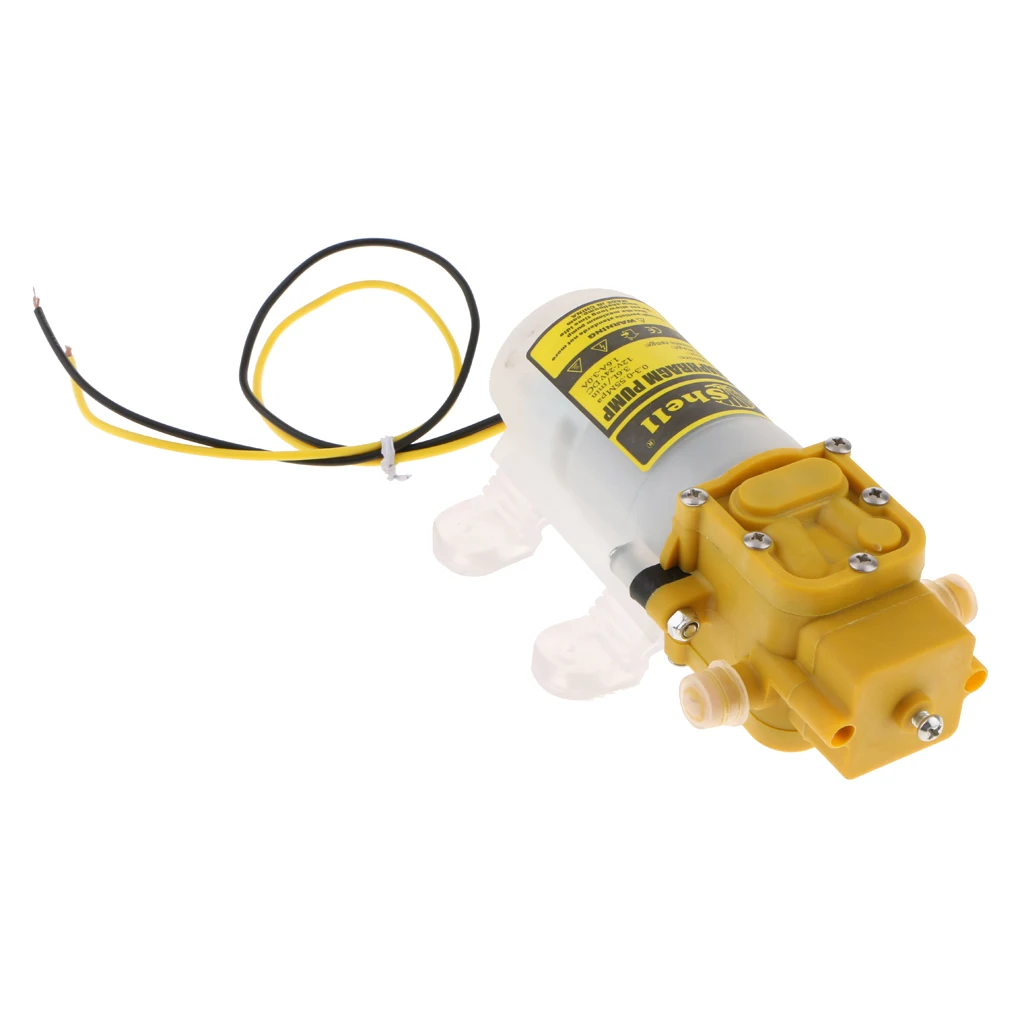 12V DC мембранный насос для пресной воды самовсасывающий распылитель с