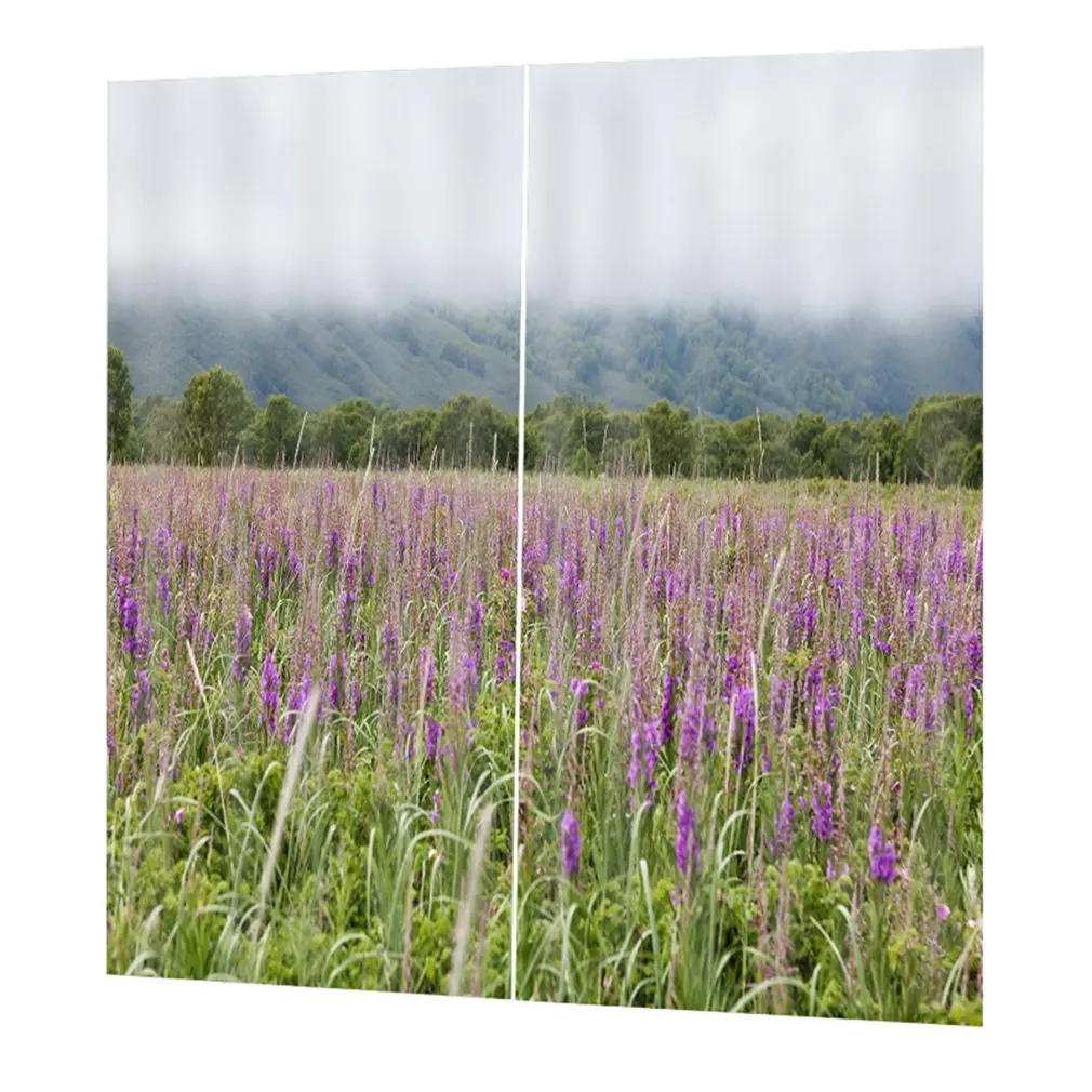 

FJ9 Classic Washable Printing Curtain Door Curtains Home Bedroom Living Room Curtain Hotel Decorative Curtain 140*100cm