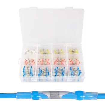 

Waterproof Solder Ring 250PCS Boxed Solder Ring Heat Shrinkable Tube Terminal Wire Protective Sleeve ALI88