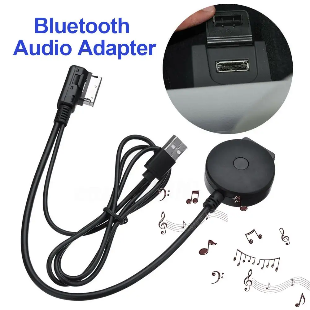 AMI MMI MDI Kabelloses Aux Bluetooth Adapter Kabel Audio Musik Auto Bluetoo Z8O2 