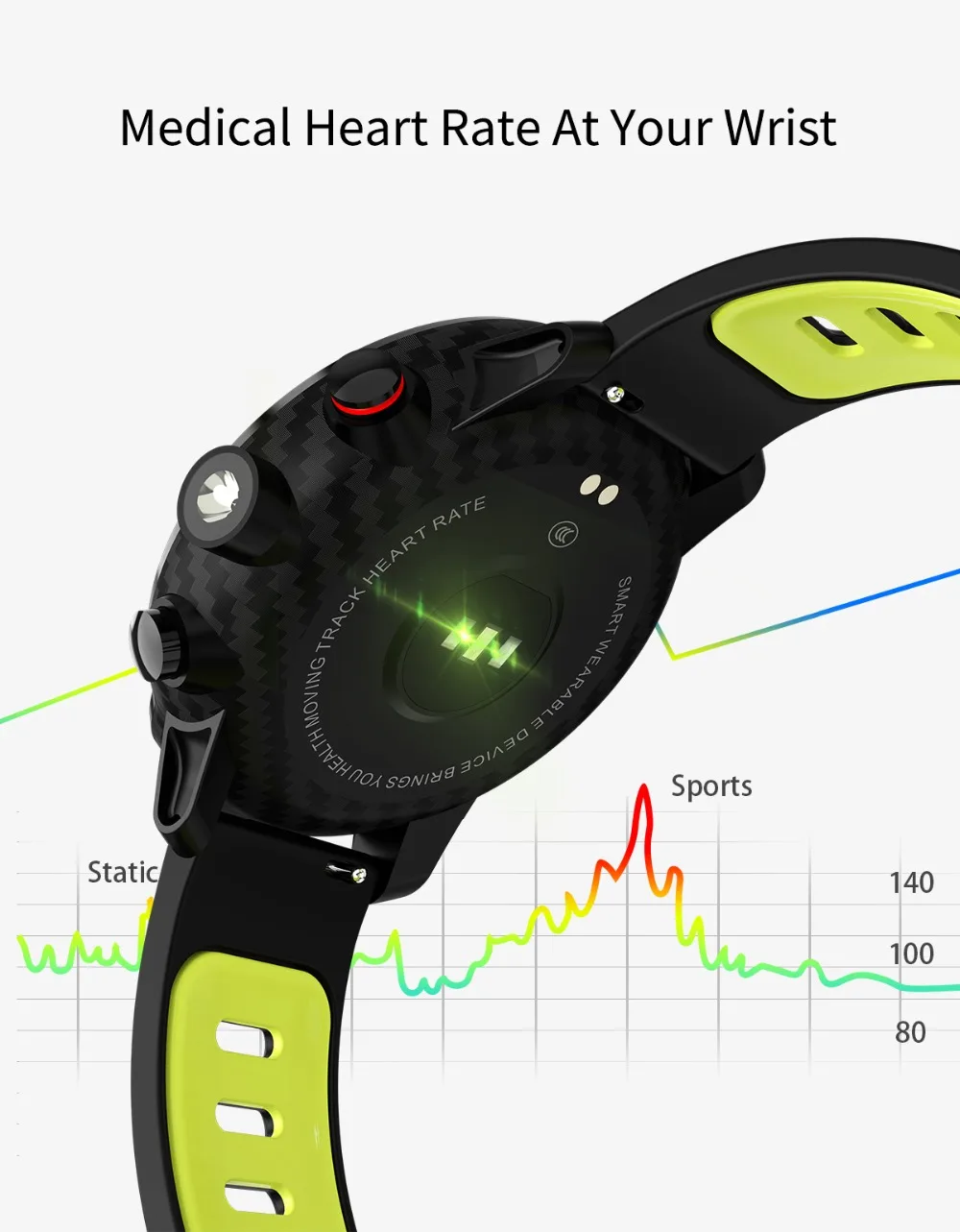 YOCUBY L5 Смарт часы для мужчин IP68 Водонепроницаемый режим ожидания 100 день несколько спортивный режим мониторинг сердечного ритма погоды