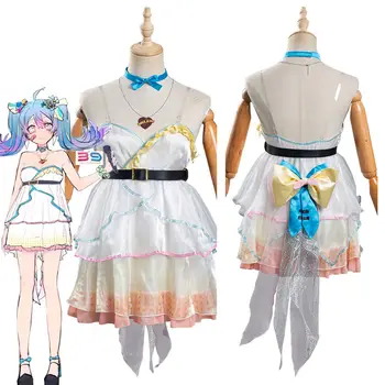 

VOCALOID Hatsune Miku - Ai Kotoba Cosplay Costumes Women Dress Outfits Halloween Carnival Suit