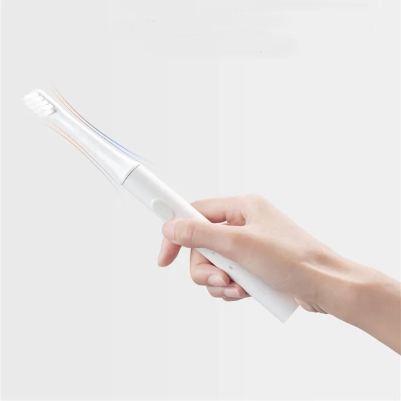 Xiaomi mijia T100 звуковая электрическая зубная щетка Водонепроницаемая ультра звуковая автоматическая зубная щетка USB перезаряжаемая