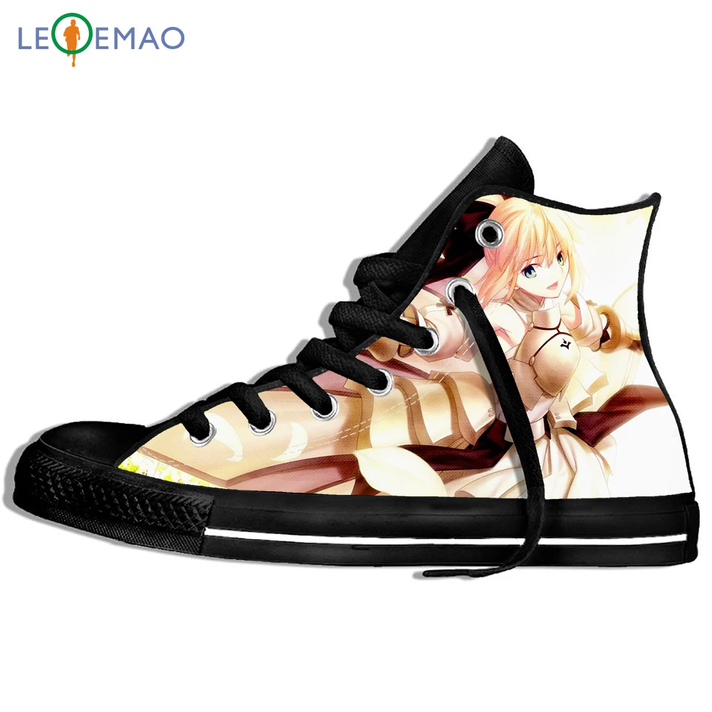 Обувь для прогулок; поступление; аниме; Fate Zero Fate; Ubw; Fate Stay Night; Saber; Curse Emblem; Saber King; Arthur; Knight; аниме кроссовки
