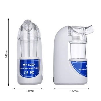 

Automizer Handheld Silent Inhale Nebulizer Ultrasonic Inalador Nebulizador Children Adult