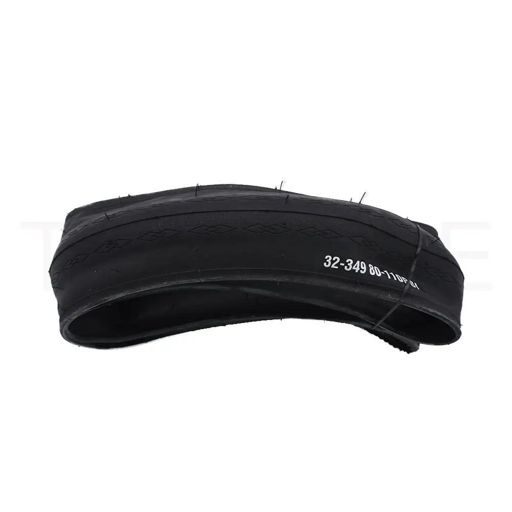 TWTOPSE 349 16" Bike Tire For Brompton Folding Bicycle Tire 80-110PSI 120TPI Anti Puncture Ultralight 205g Cycling Bicycle Tires