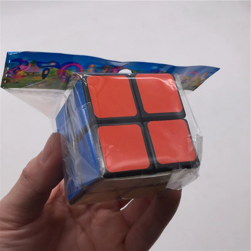 Волшебный куб 2*2*2 5 см ПВХ наклейка волшебный кубик-головоломка скорость классические Развивающие детские игрушки собственный завод гарантия качества MF207