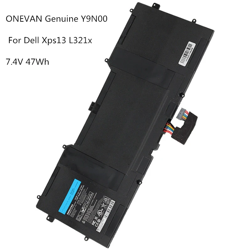 Onwan 47Wh 7 4 V Y9N00 PKH18 489XN C4K9V Аккумулятор для Dell XPS 12 L221x 13 L321X L322X 13R 13Z L322XL321X