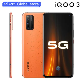 

Original vivo iQOO 3 5G Snapdragon 865 Dual-mode 5G Mobile Phone 12GB 128GB UFS 3.1 55W Dash Charging KPL Gaming Phone Celular