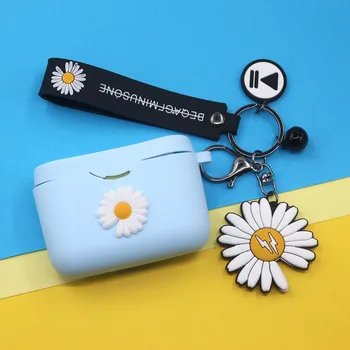 

Cute Flower Silicone Protector Frame Shell For Sony WF-1000XM3 Case Cute Protective Cover For WF 1000XM3 Earphone Charging Box