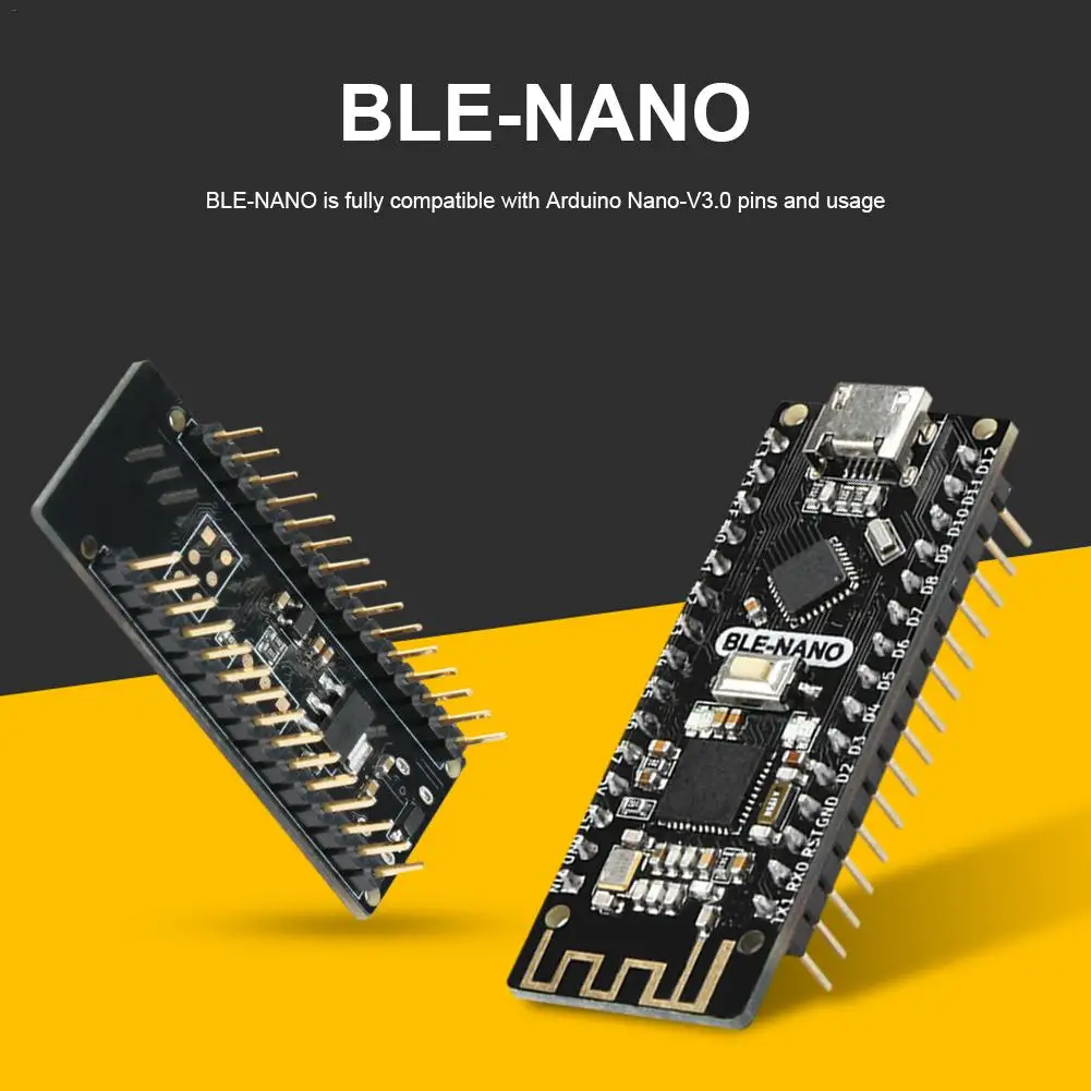 Для BLE Bluetooth 4,0+ NANO-V3.0BLE-Nano материнская плата для BLE-NANO для Arduino NANO-V3.0 для UNO Arduino NANO-V3.0 Ble-Nano Integ