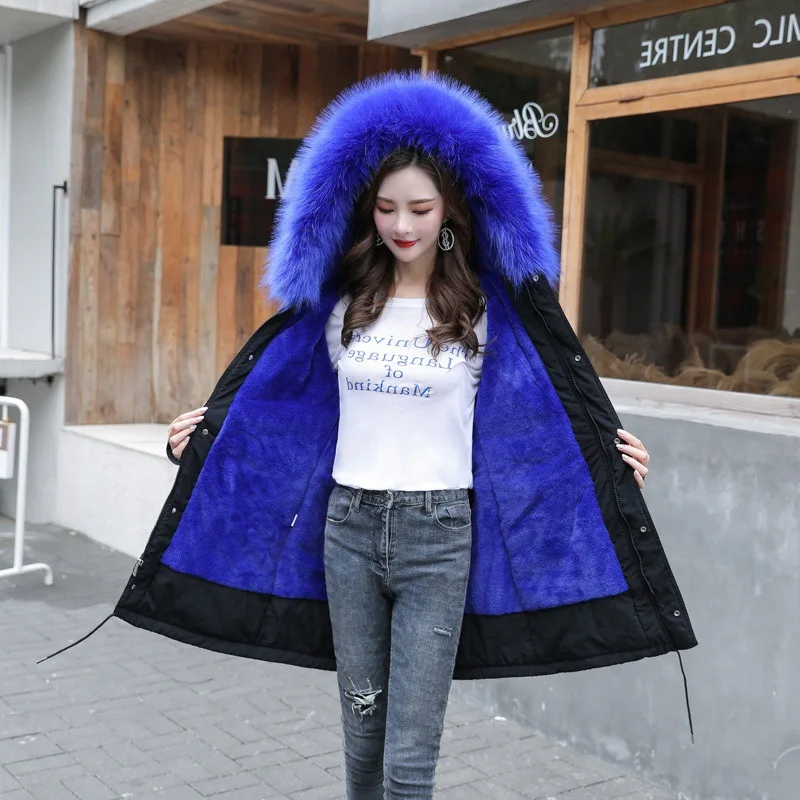 Женское зимнее пальто большого размера 6XL 7 цветов роскошная парка с капюшоном и