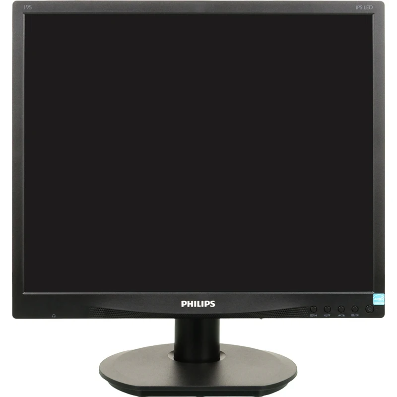 Монитор Philips 19" 19S4QAB(00/01) черный IPS LED 5:4 DVI M/M Mat 250cd