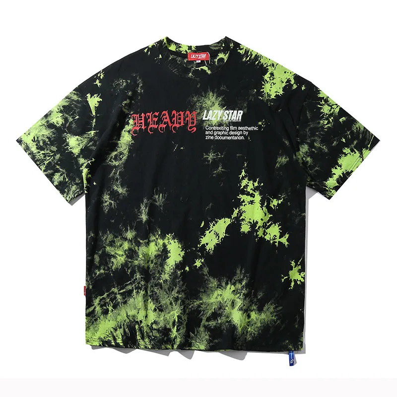 Tie Dye, женская футболка с принтом, Мужская футболка, круглый вырез, короткий рукав, свободная, хлопок, хип-хоп, пара, футболка, чистый хлопок, летние футболки