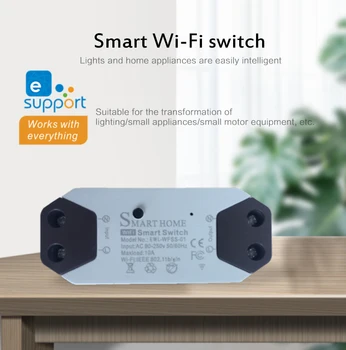 

EWeLink Smart Wireless Timer Switch Module Smart WiFi Voice Control Switch Alexa Google Home Compatible Automation Modules