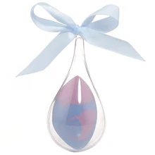 Face Soft Anti Bacterial Powder Wet Dry Flocking Water Drop Box Cosmetic Puff Foundation Women Makeup Sponge Multicolour Smooth
