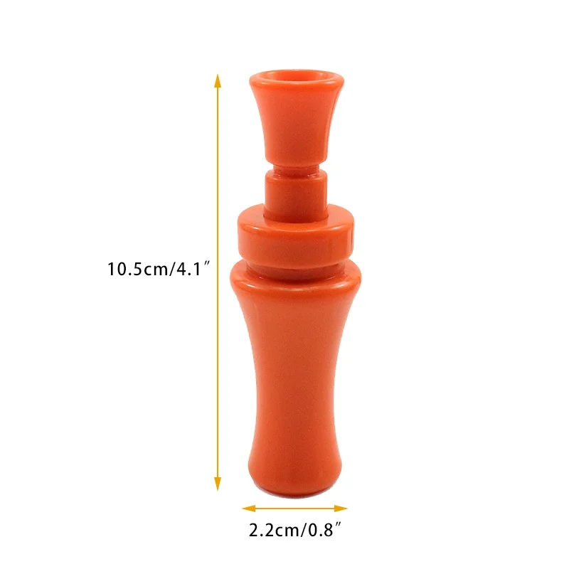 Outdoor Hunting Whistle Duck Call Plastic Solid Color Duck Hunting Decoys Hunting Supplies