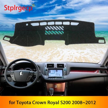 

for Toyota Crown Royal S200 2008~2012 Anti-Slip Mat Dashboard Cover Pad Sunshade Dashmat Carpet Car Accessories 2009 2010 2011(