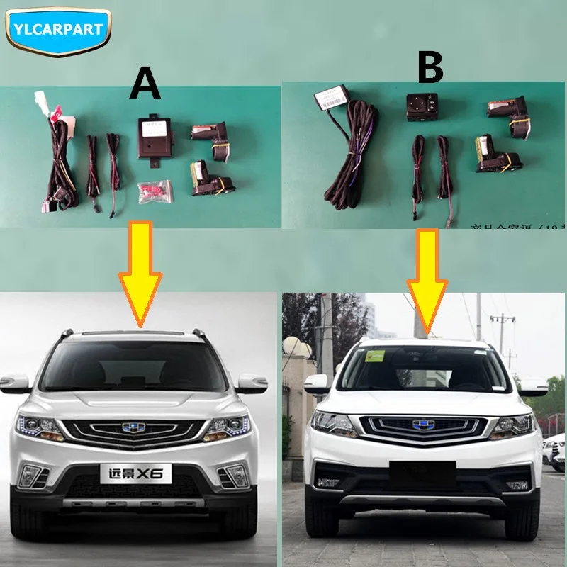 Автомобильное зеркало заднего вида складной комплект для Geely Emgrand X7 EmgrarandX7 EX7 Vision X6